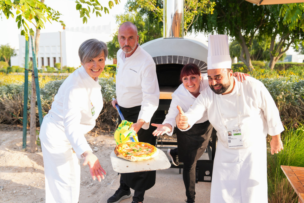 Pizza making at Dadu Garden in cooperation with IN-Q and Coldiretti